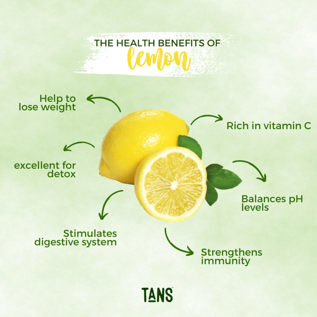 Lemons are an excellent source of Vitamin C, which plays an important role in the production of collagen and the elimination of toxins from our body. They also contain other essential vitamins such as thiamin, riboflavin, niacin, folate, and Vitamin B6. Minerals like potassium and magnesium are abundant in lemon juice as well. All these vitamins and minerals help keep your body healthy and functioning properly.