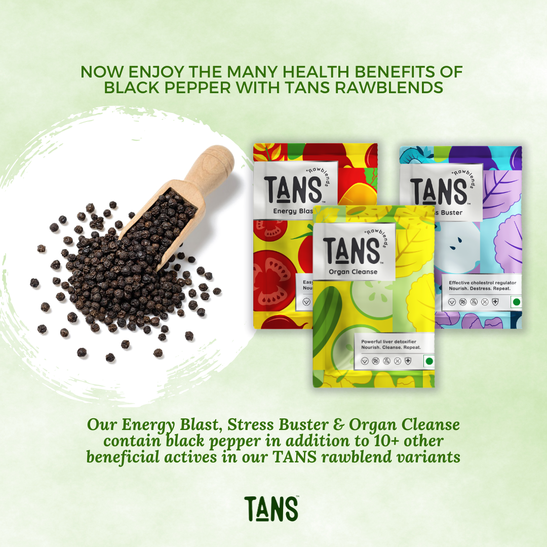 Black Pepper The kind of spices TANS Tasty Accessible Nutritional